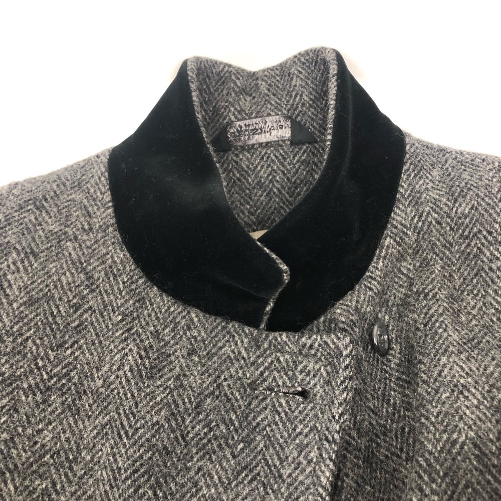 Vintage forecaster of Boston 100% Wool Double-Breasted Women's Coat Size 14 - Picture 11 of 16